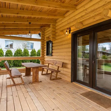 Caloroczny Z Bali Na Mazurach Z Balia Ogrodowa, Sauna - 6 Osobowy Holiday home