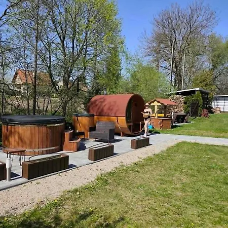 Vakantiehuis Caloroczny Z Bali Na Mazurach Z Balia Ogrodowa, Sauna - 6 Osobowy 10 Km Od Gizycka 30 Km Od Mikolajek *